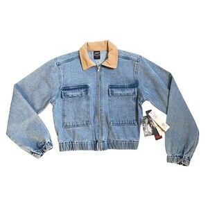 Netflix Official Stranger Things Billy Hargrove  Denim Jacket Women's Size XS